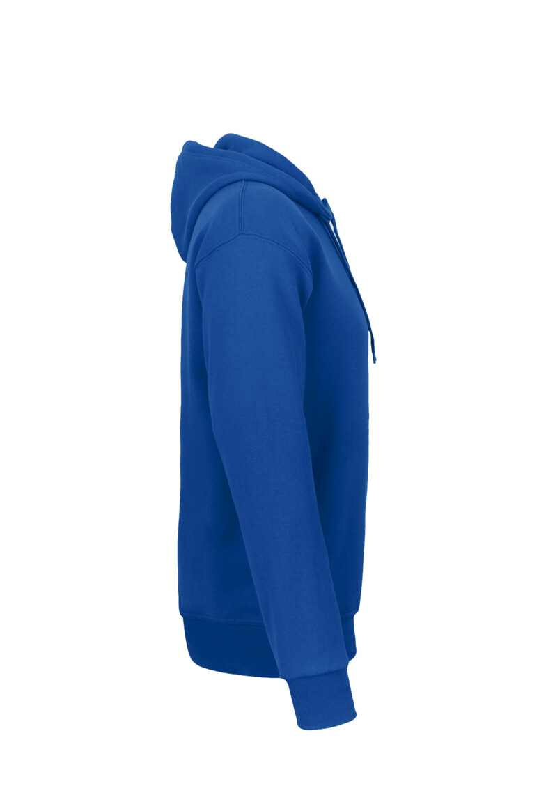 HAKRO 560 Kapuzen-Sweatshirt Bio-Baumwolle GOTS in Royalblau, Größe 6XL