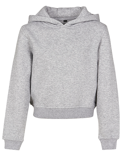 Girls Cropped Sweat Hoody Größe 158/164 in Pink - Build Your Brand