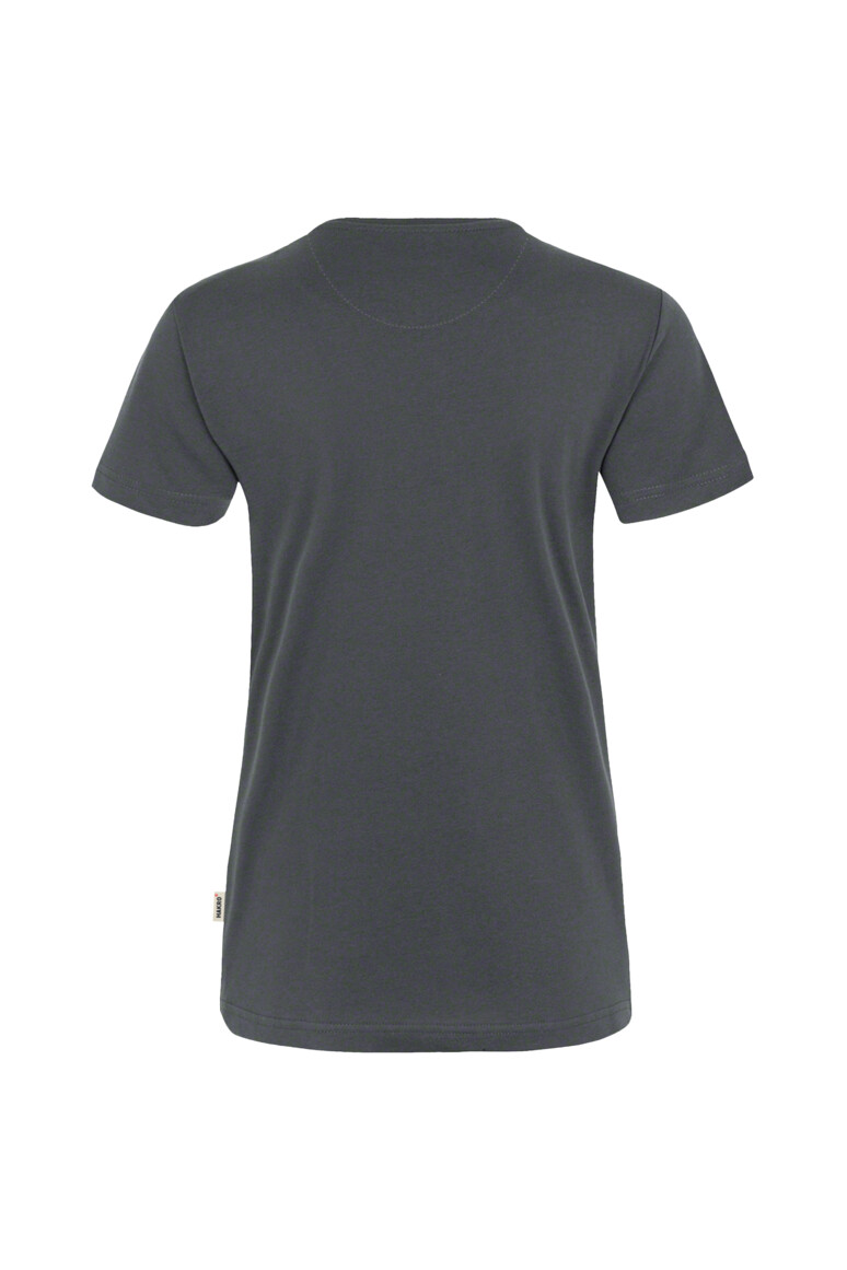HAKRO 181 Damen V-Shirt MIKRALINAR® in Anthrazit, Größe 6XL