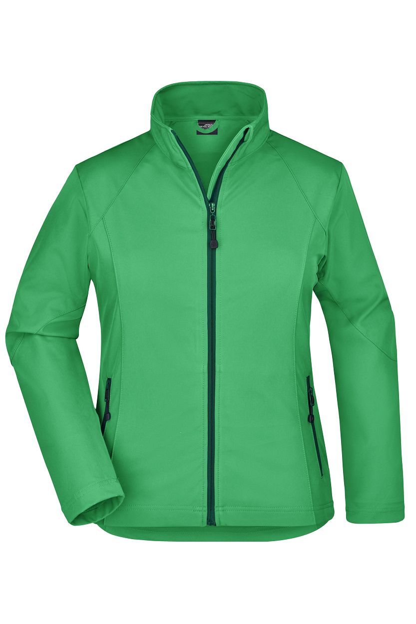 Ladies' Softshell Jacket "JN1021" in Green, Größe 2XL - Daiber