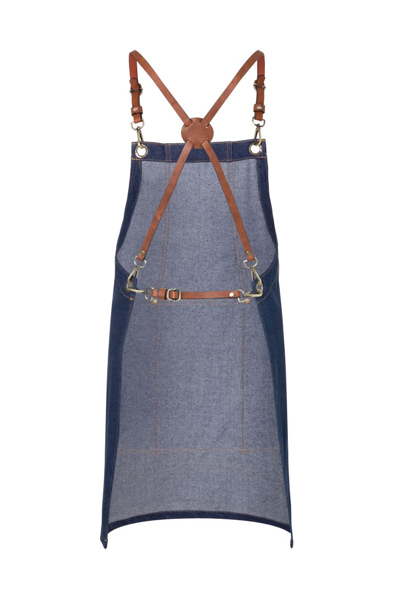 Latzschürze Denim X-Style in Denim blue von Karlowsky