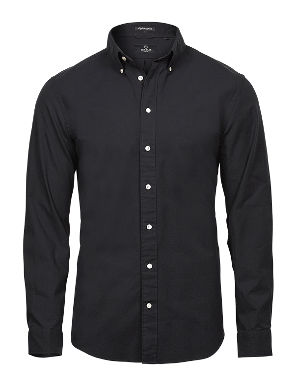 Men´s Perfect Oxford Shirt in Black, Größe 3XL von Tee Jays