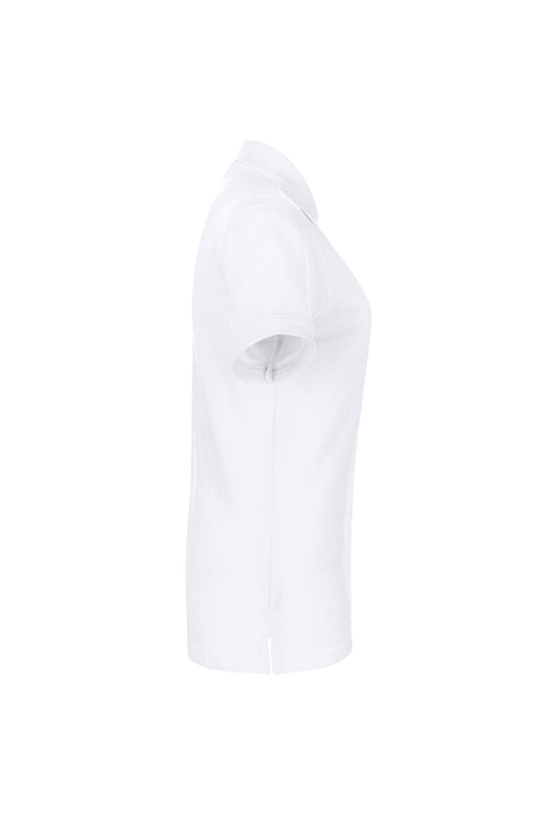 HAKRO 110 Damen Poloshirt Classic in Weiß, Größe XS