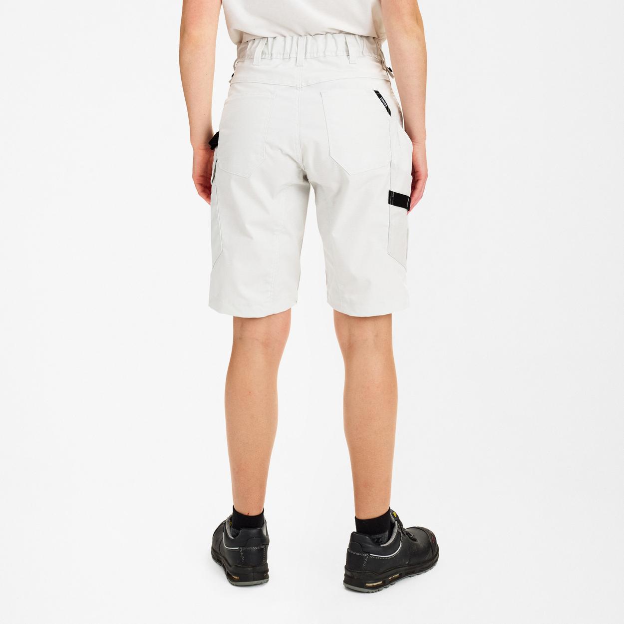 ENGEL Entire Damen Arbeitsshorts mit 2-Wege-Stretch in Bone White, Größe 48