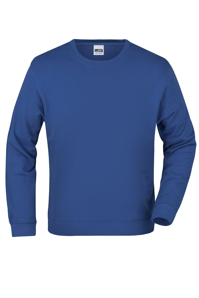 Basic Sweat "JN057" in Royal, Größe 3XL - Daiber