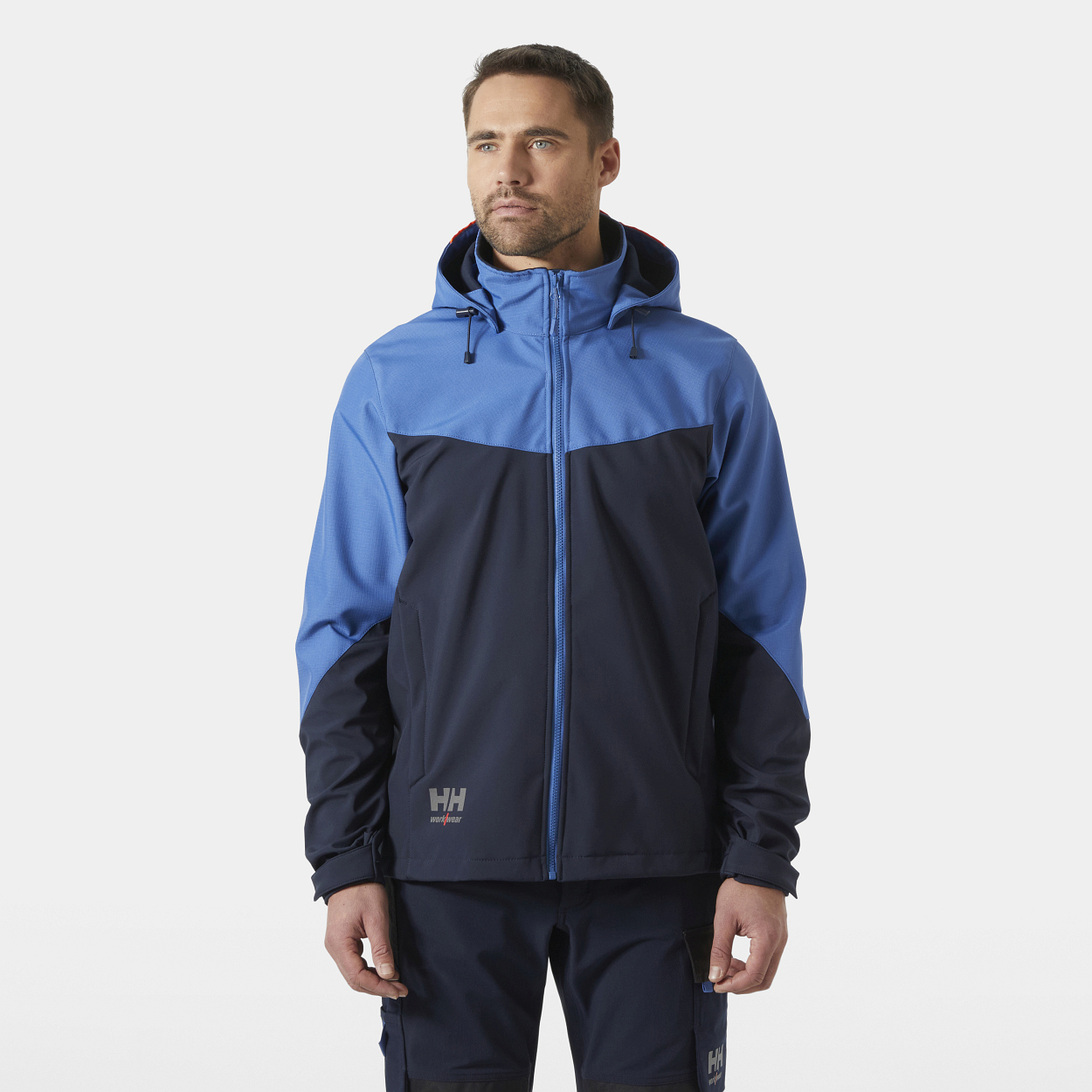 OXFORD H. Softs Jacke "74290" in NAVY, Größe 4XL - Helly Hansen Workwear