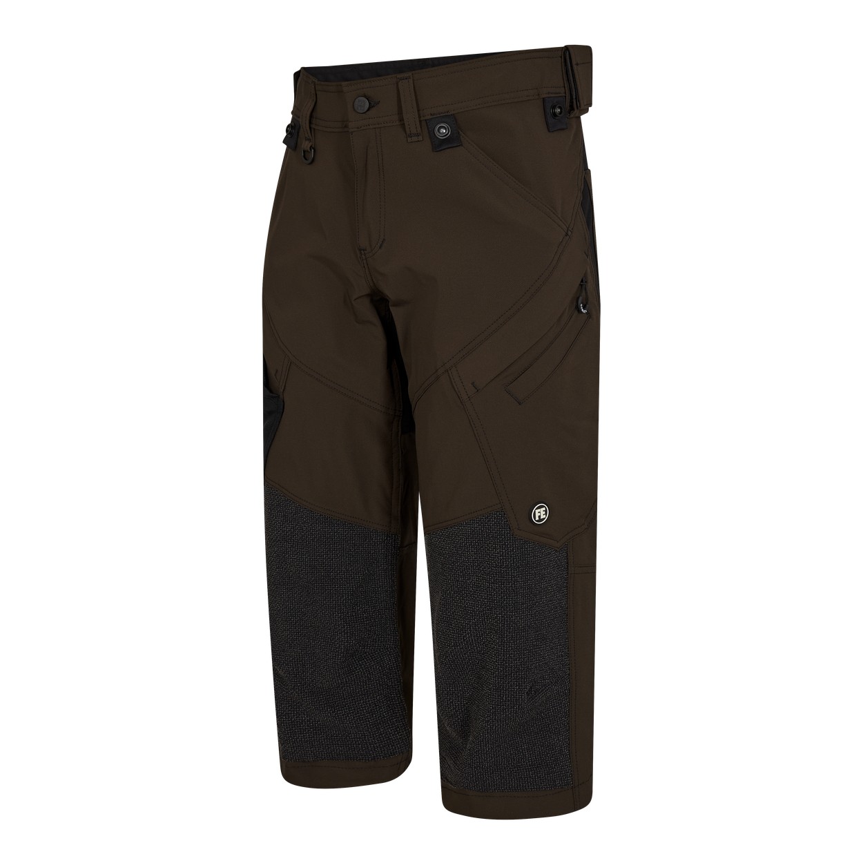 ENGEL X-treme 3/4-Hose mit 4-Wege-Stretch in Mokkabraun, Größe 54
