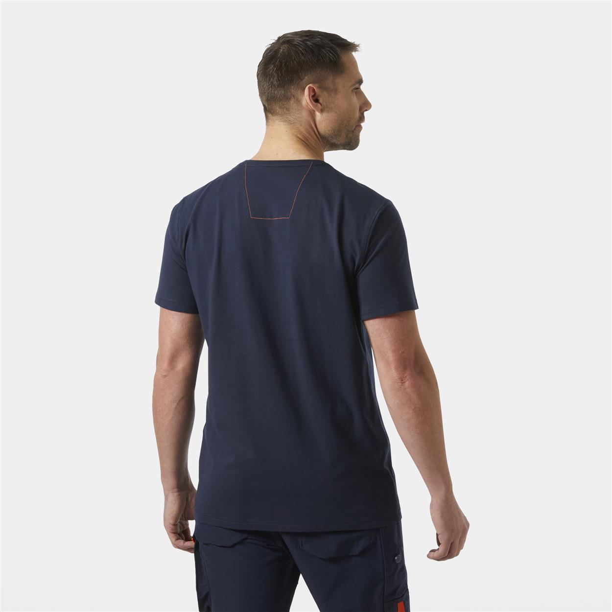 "CHELSEA EVO" T-shirt in Navy, Größe 4XL von Helly Hansen Workwear