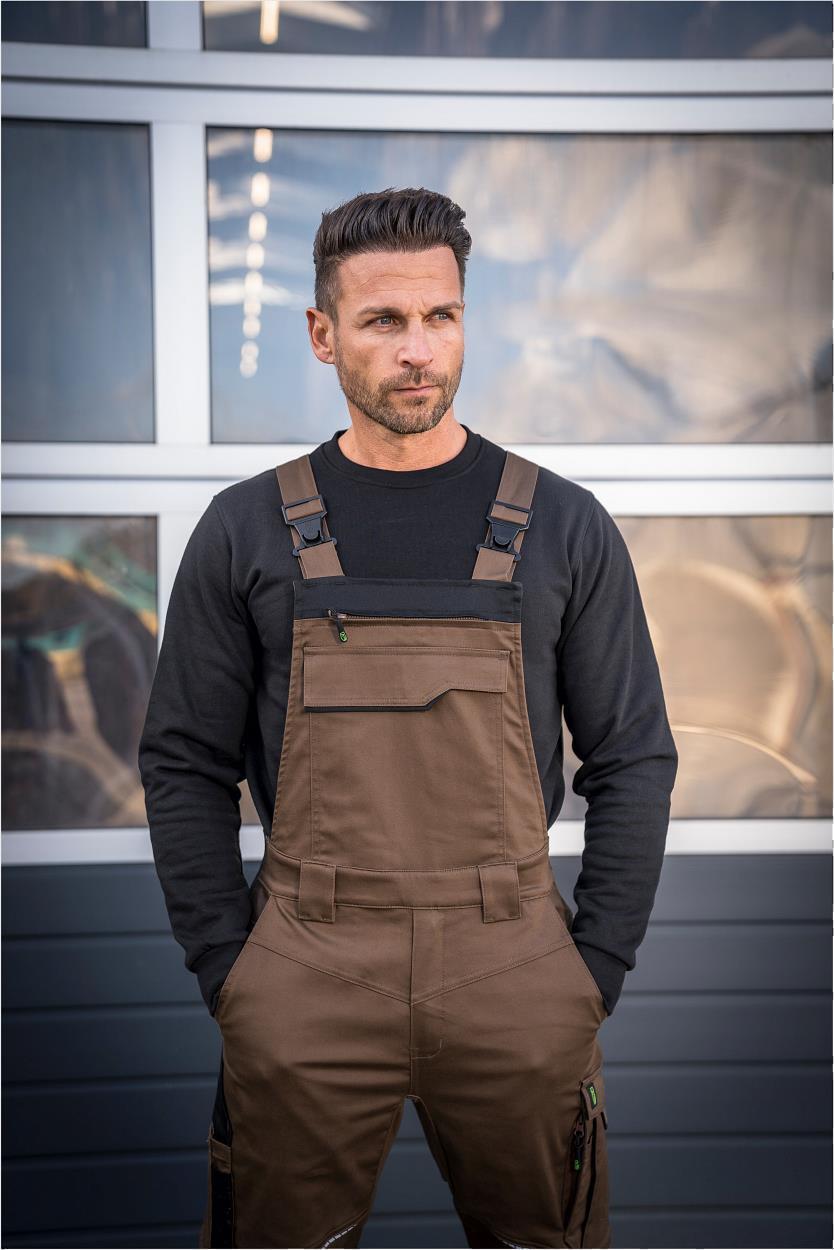 Bundhose Flex Line in Haselnuss-Schwarz, Größe 98 von Leibwächter