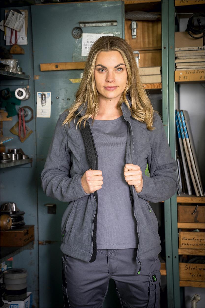 Polar-Fleecejacke Unisex CAFLJ, Gr. 2XL von Leibwächter