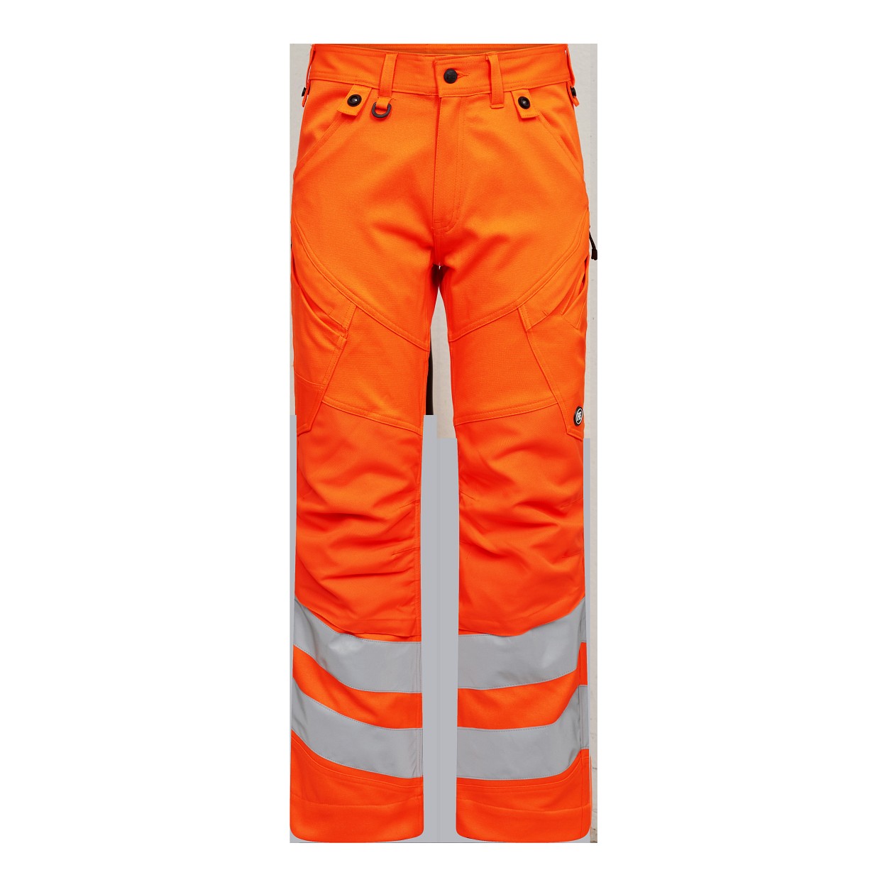 ENGEL Safety Arbeitshose mit 2-Wege-Stretch in Hi-vis Orange, Größe 26