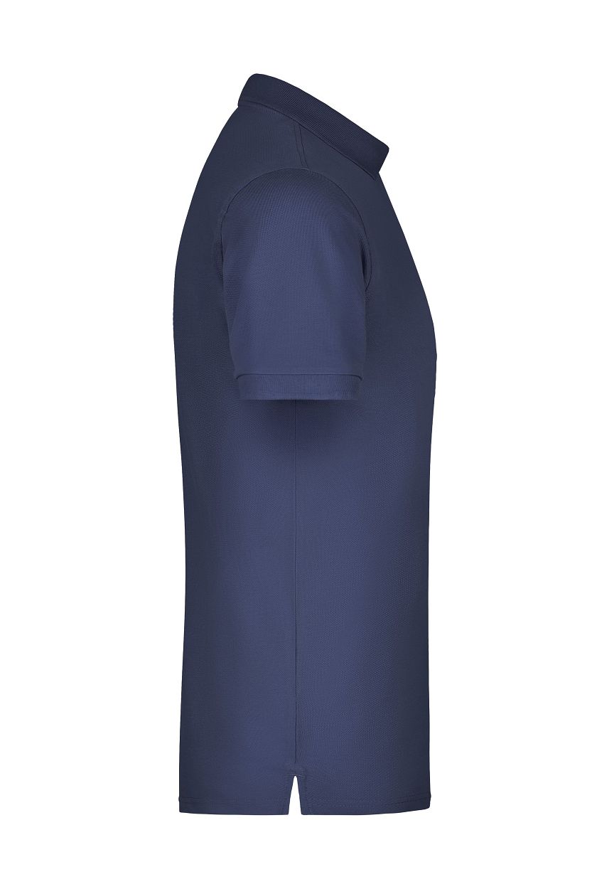Men's Elastic Polo Piqué "JN710" in Navy, Größe 3XL - Daiber
