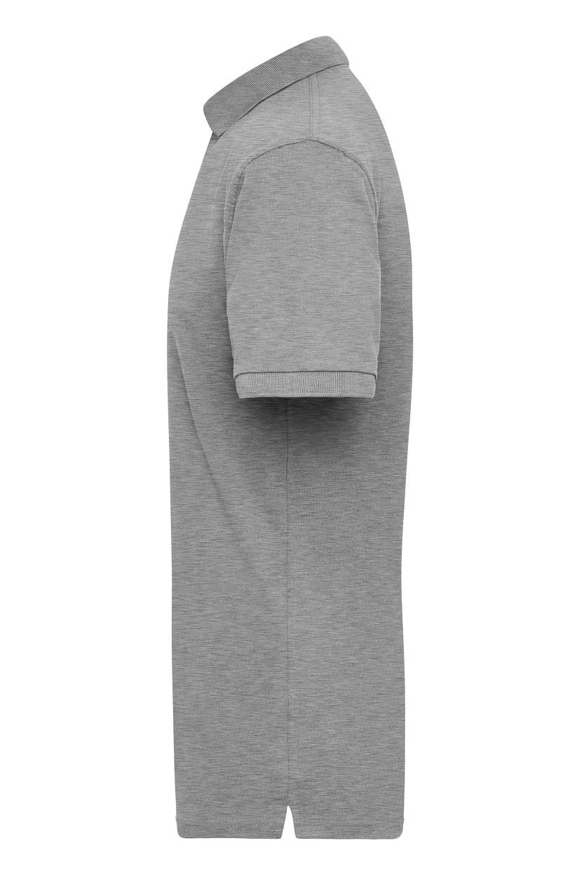 Workwear Polo Men "JN801" in Grey-Heather, Größe 6XL - Daiber