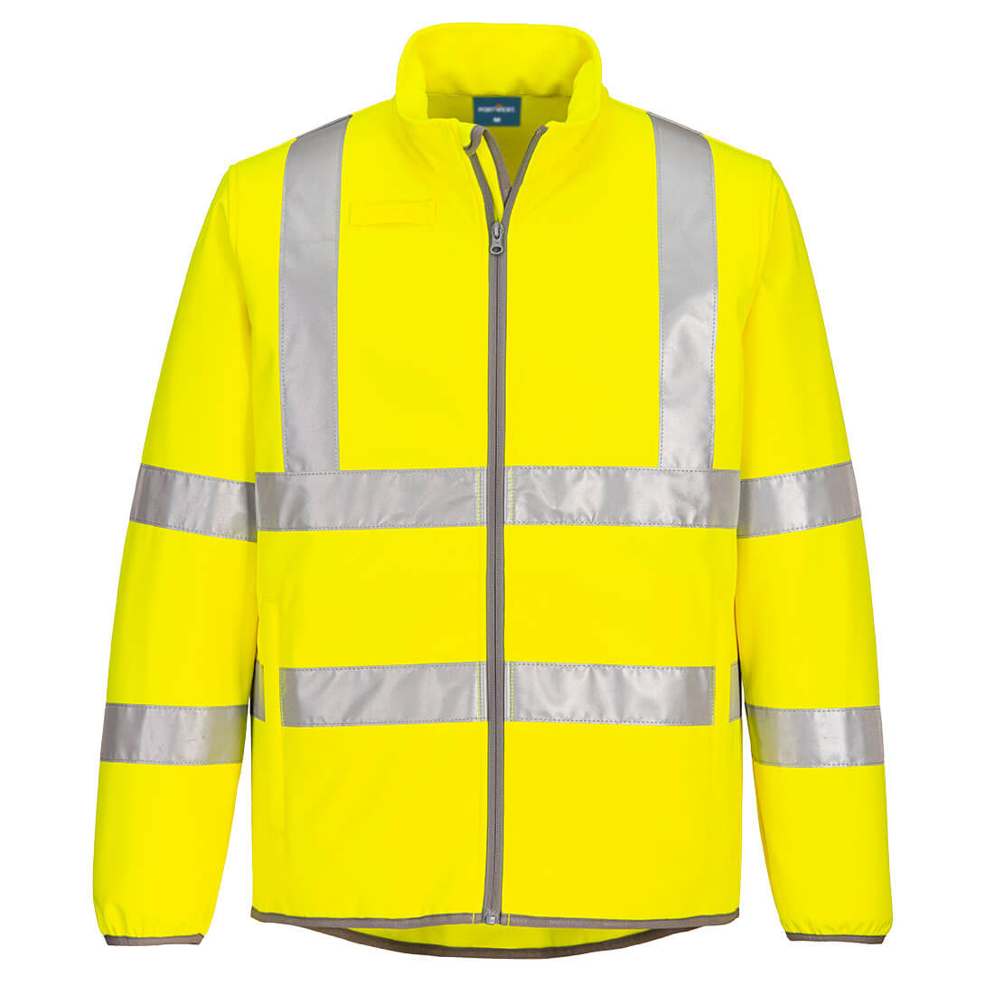 ECO Warnschutz- Softshell-Jacke  (2L) EC24 in Gelb, Größe 2XL von Portwest