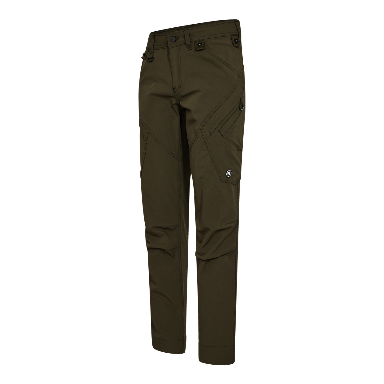 ENGEL X-treme Servicehose mit 4-Wege-Stretch in Forest Green, Größe 26