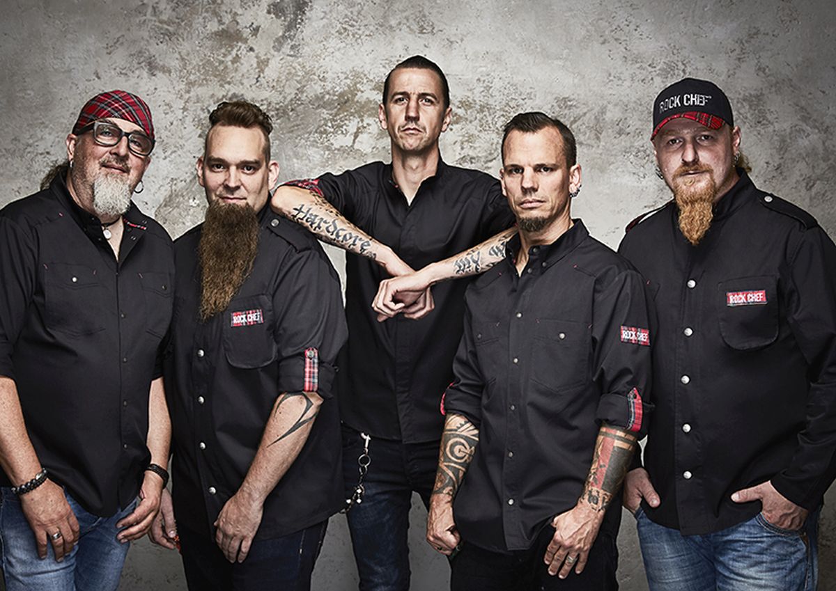 Kochhemd Button-Down ROCK CHEF®-Stage2 Größe 66 in Schwarz von Karlowsky