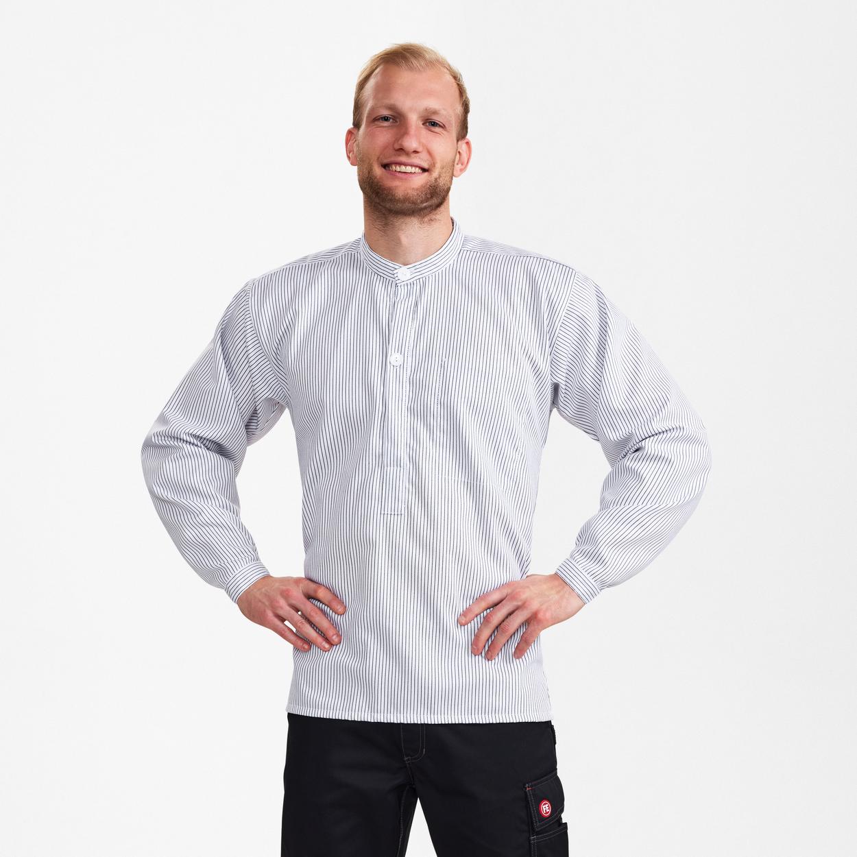 ENGEL Extend Maurerhemd in Weiss, Größe XS