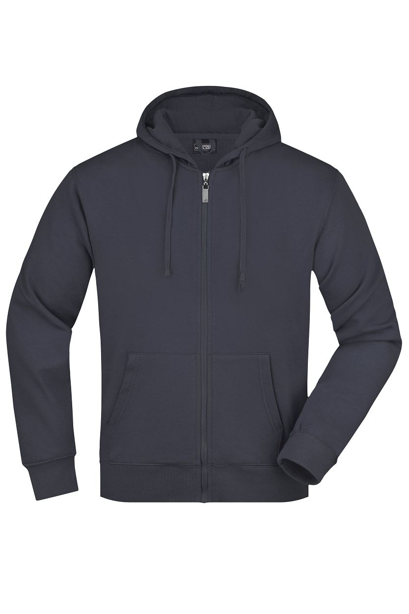Men's Hooded Jacket "JN042" in Navy, Größe 3XL - Daiber