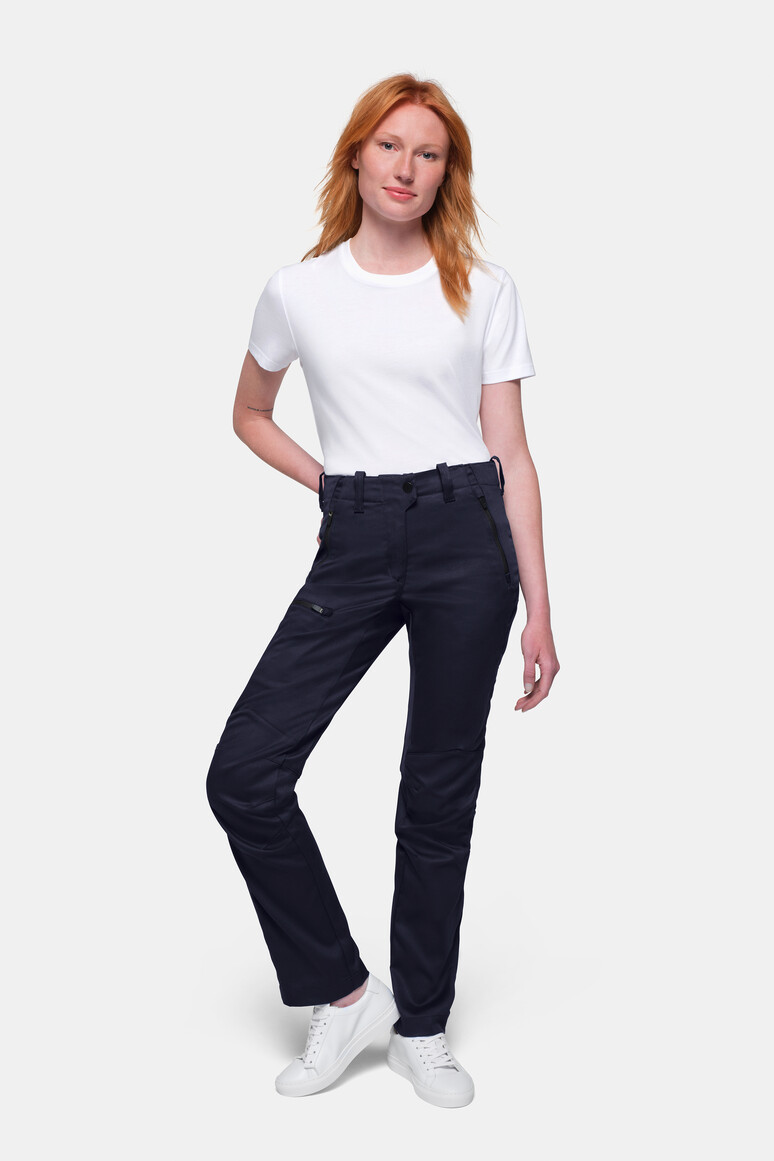 HAKRO 710 DAMEN PERFORMANCEHOSE X-STRETCH in Tinte, Größe 3XL