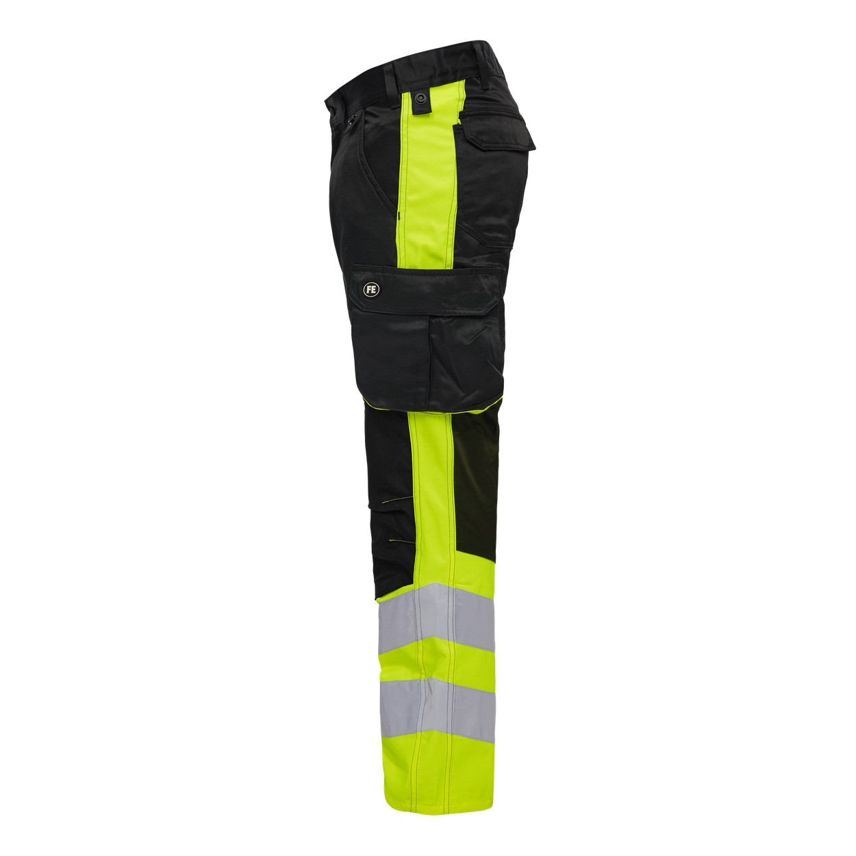 ENGEL Safety Light Arbeitshose in Schwarz/Gelb, Größe 106