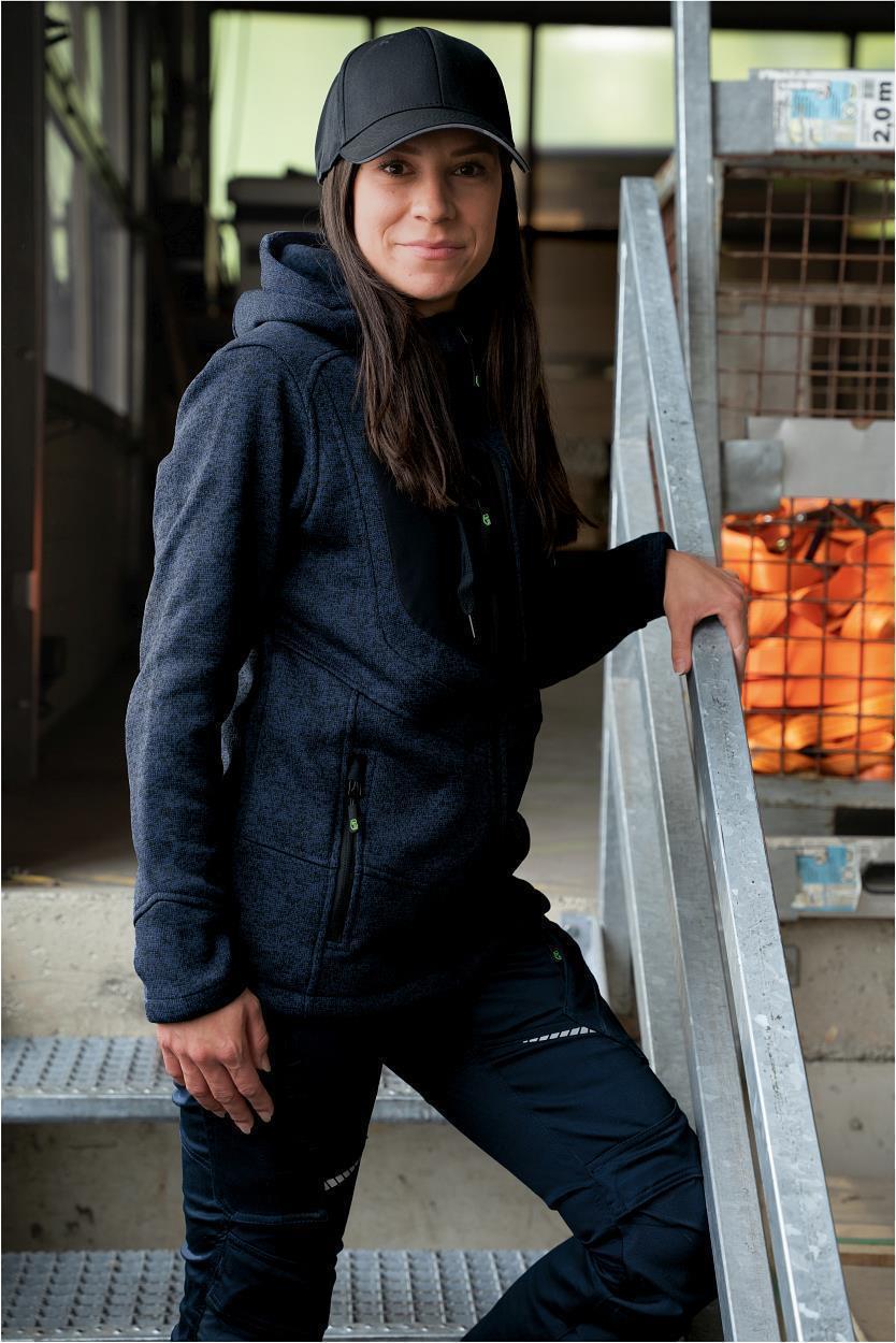 Strickjacke Casual Line Unisex Marine CASTJ, Gr. 2XL von Leibwächter