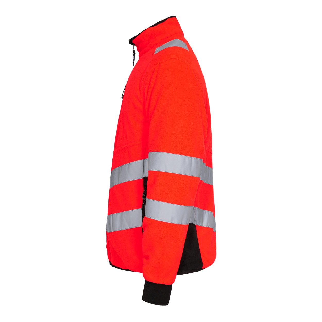 ENGEL Safety Fleecejacke in Rot/Schwarz, Größe XS