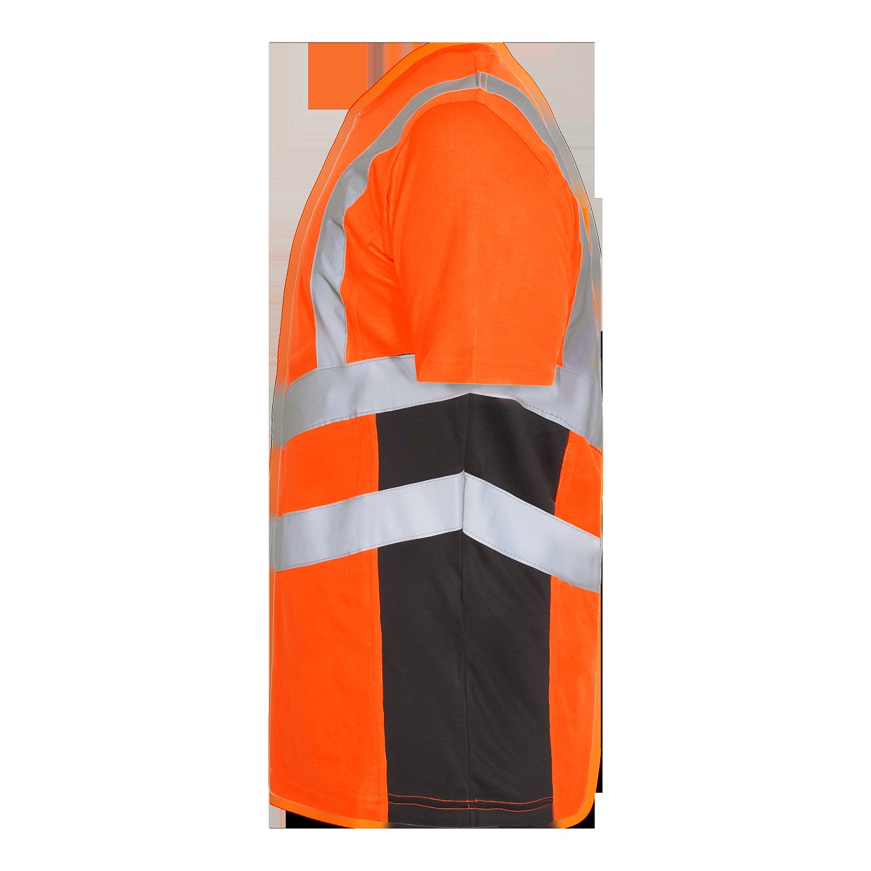 ENGEL Safety T-Shirt in Orange/Anthrazit Grau, Größe XS