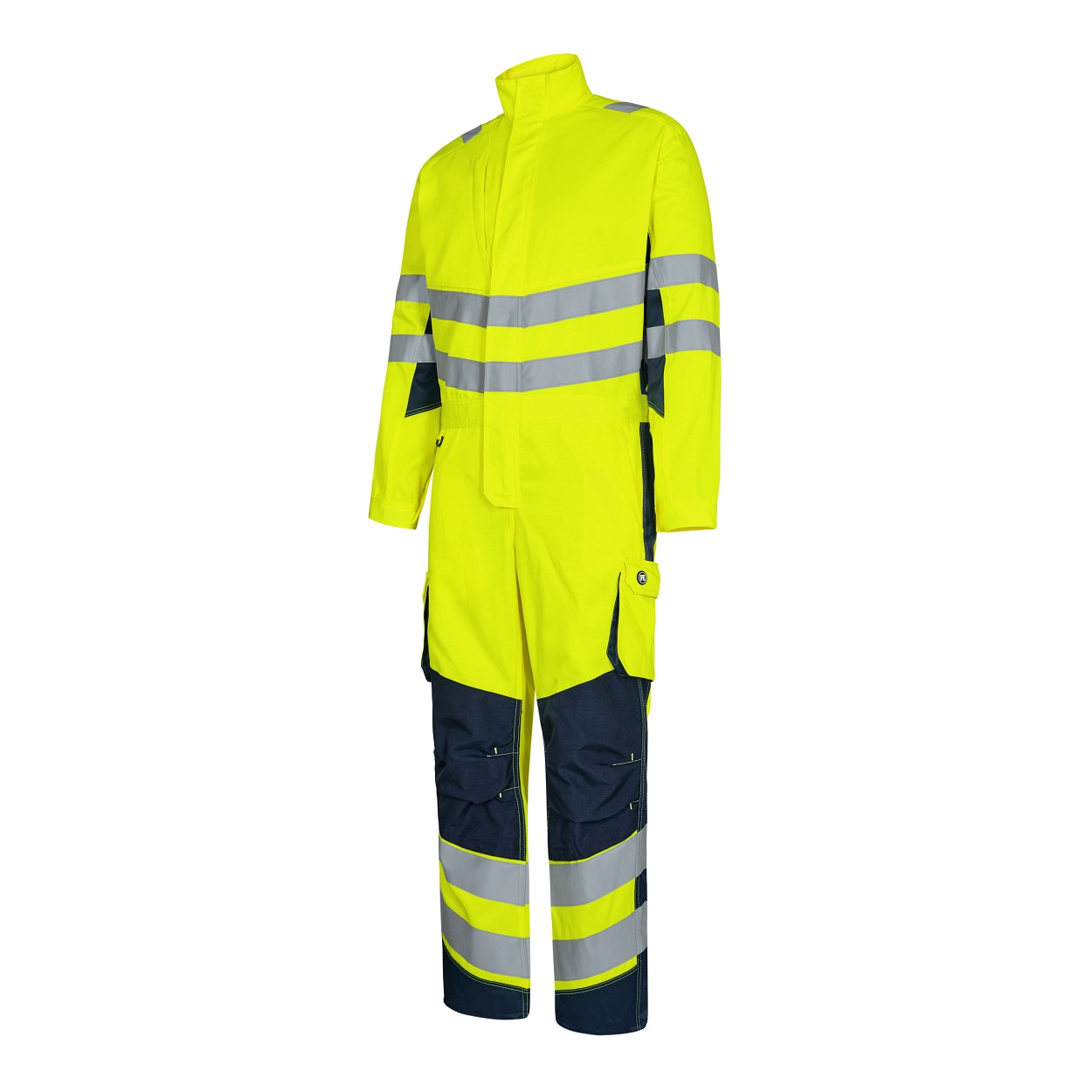 ENGEL Safety Light Overall in Gelb/Blue Ink, Größe XS