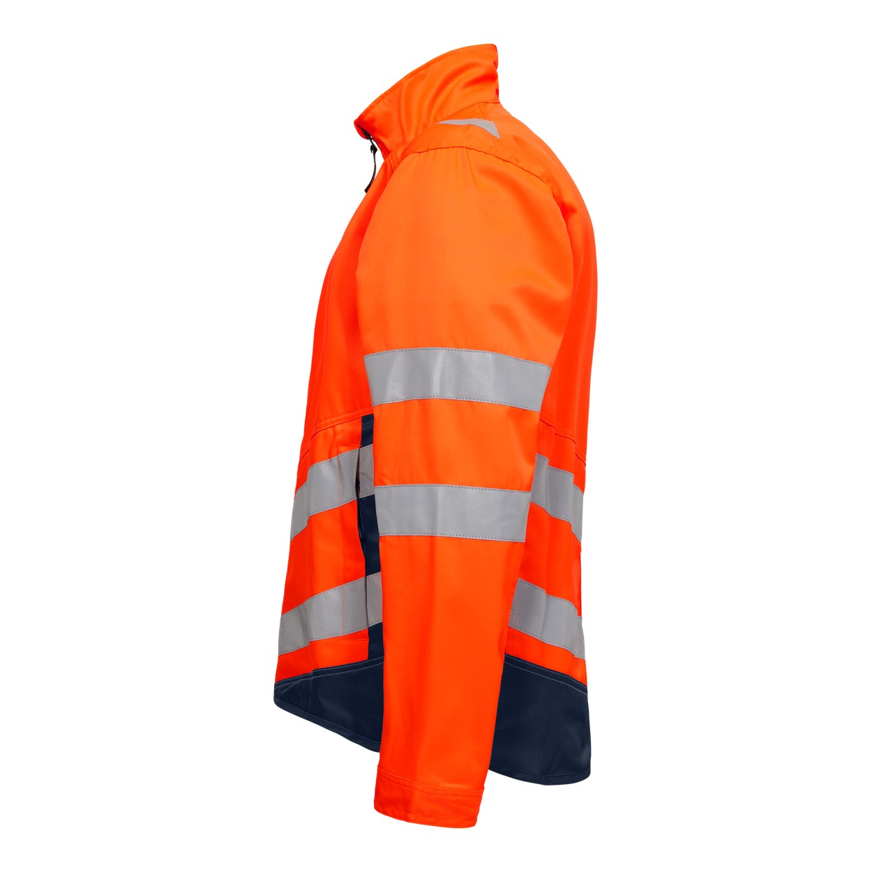 ENGEL Safety Light Arbeitsjacke in Orange/Blue ink, Größe XS