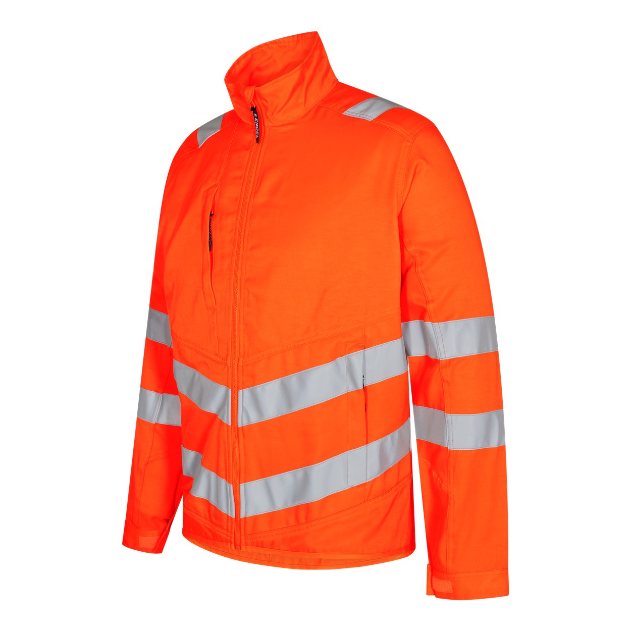 ENGEL Safety Light Arbeitsjacke in Hi-vis Orange, Größe XS