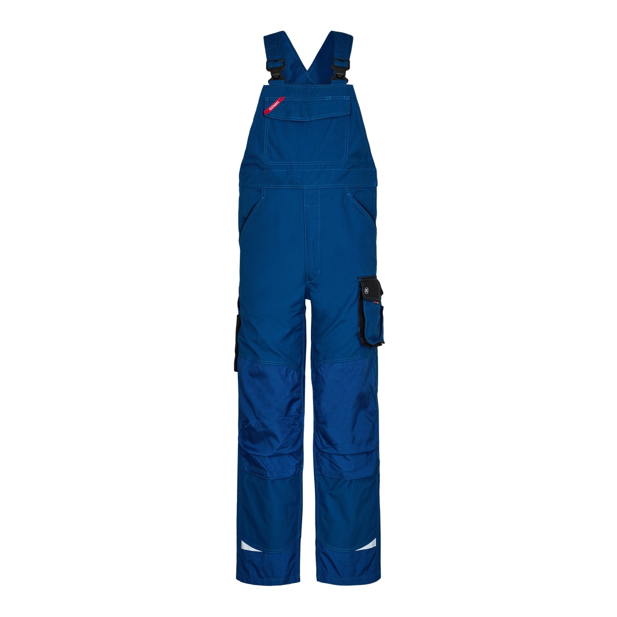 ENGEL Galaxy Latzhose in Surfer Blue/Schwarz, Größe 106