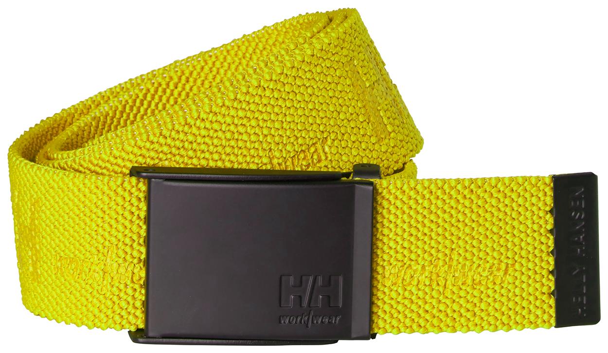 HH Logo Webbing Belt in Yellow, Größe STD von Helly Hansen Workwear