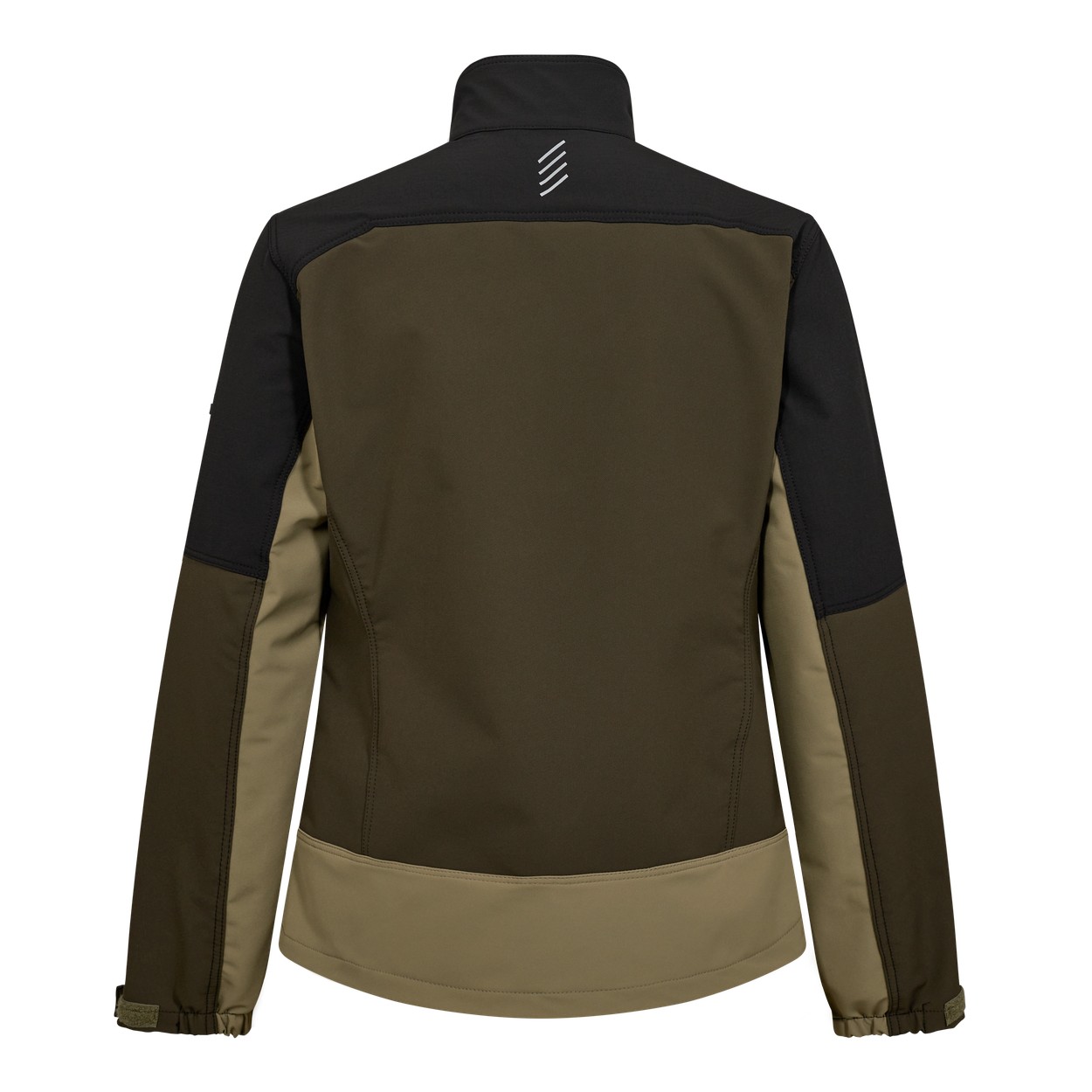 ENGEL Entire Damen Arbeitsjacke mit 4-Wege-Stretch in Forest Green/Schwarz, Größe XS