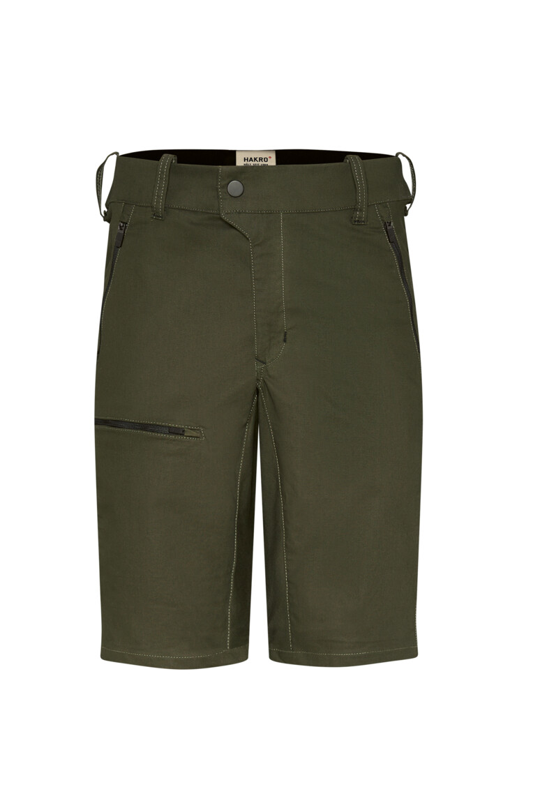HAKRO 713 PERFORMANCESHORTS X-STRETCH in Olive, Größe 3XL