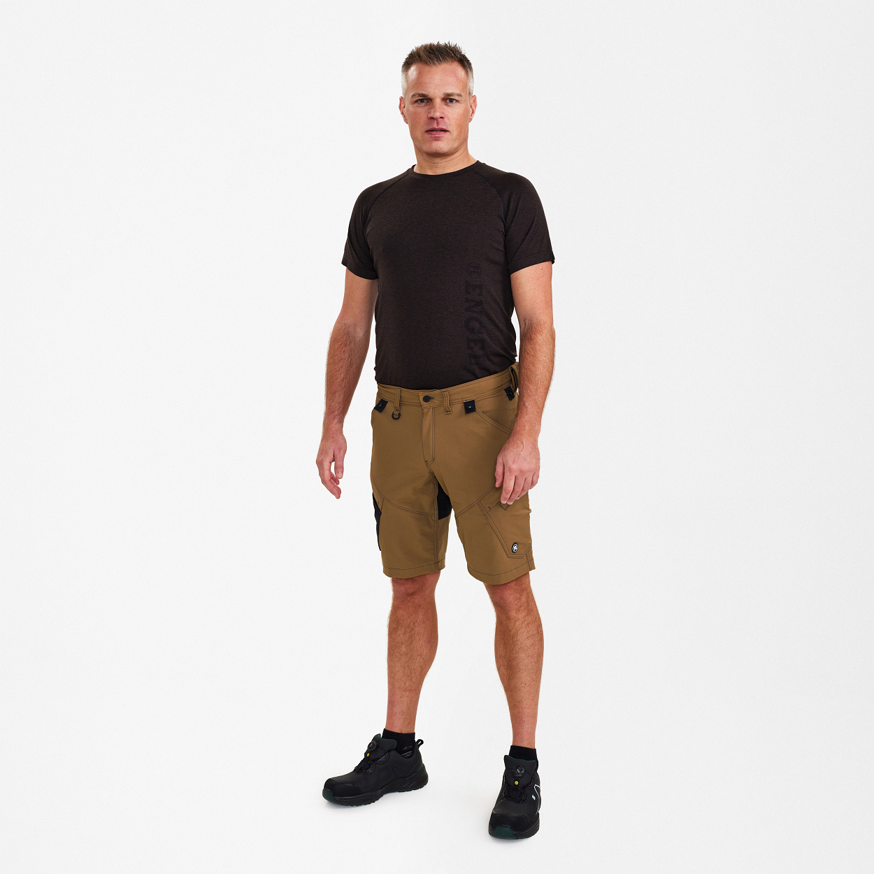 ENGEL X-treme Handwerkershorts mit 4-Wege-Stretch in Toffee Brown, Größe 54
