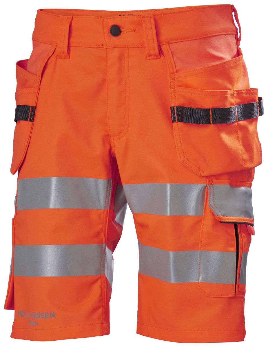 Hi-Vis Handwerksshorts Alna 2.0 in Orange, Größe 54 von Helly Hansen Workwear