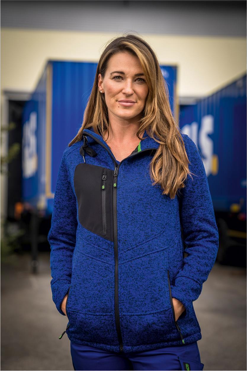 Polar-Fleecejacke Unisex CAFLJ, Gr. 2XL von Leibwächter