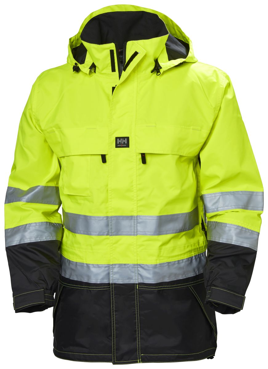 Hi-Vis Jacke Potsdam in EN471 Yellow, Gr. L von Helly Hansen Workwear