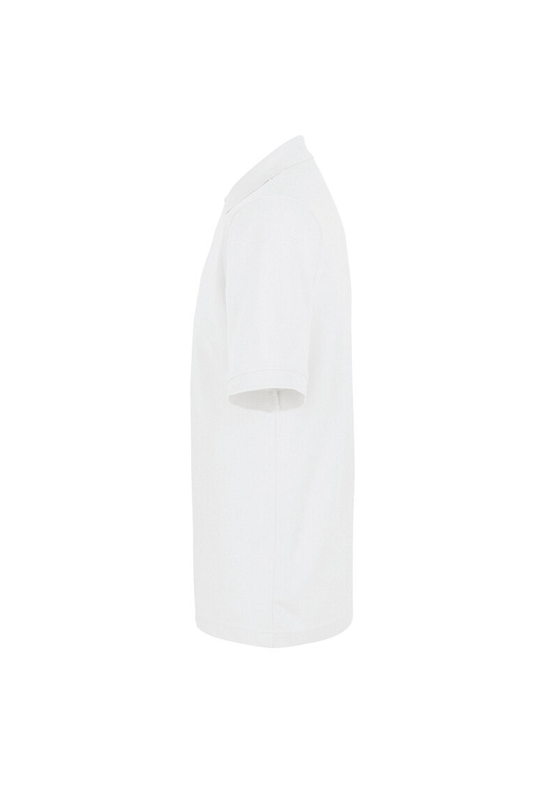 HAKRO 503 Label Free Poloshirt Heavy MIKRALINAR® ECO in weiß, Größe 6XL