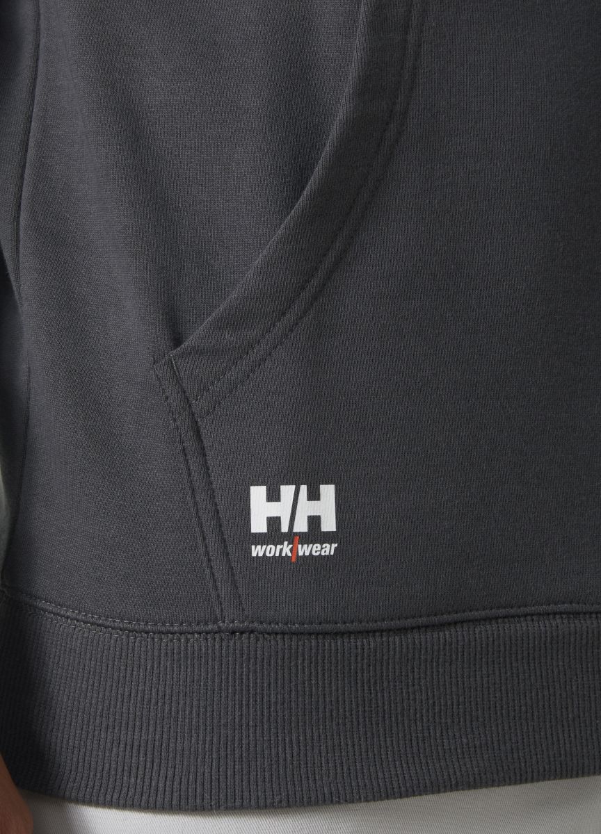 Hoodie Classic in Dark Grey, Gr. 5XL von Helly Hansen Workwear