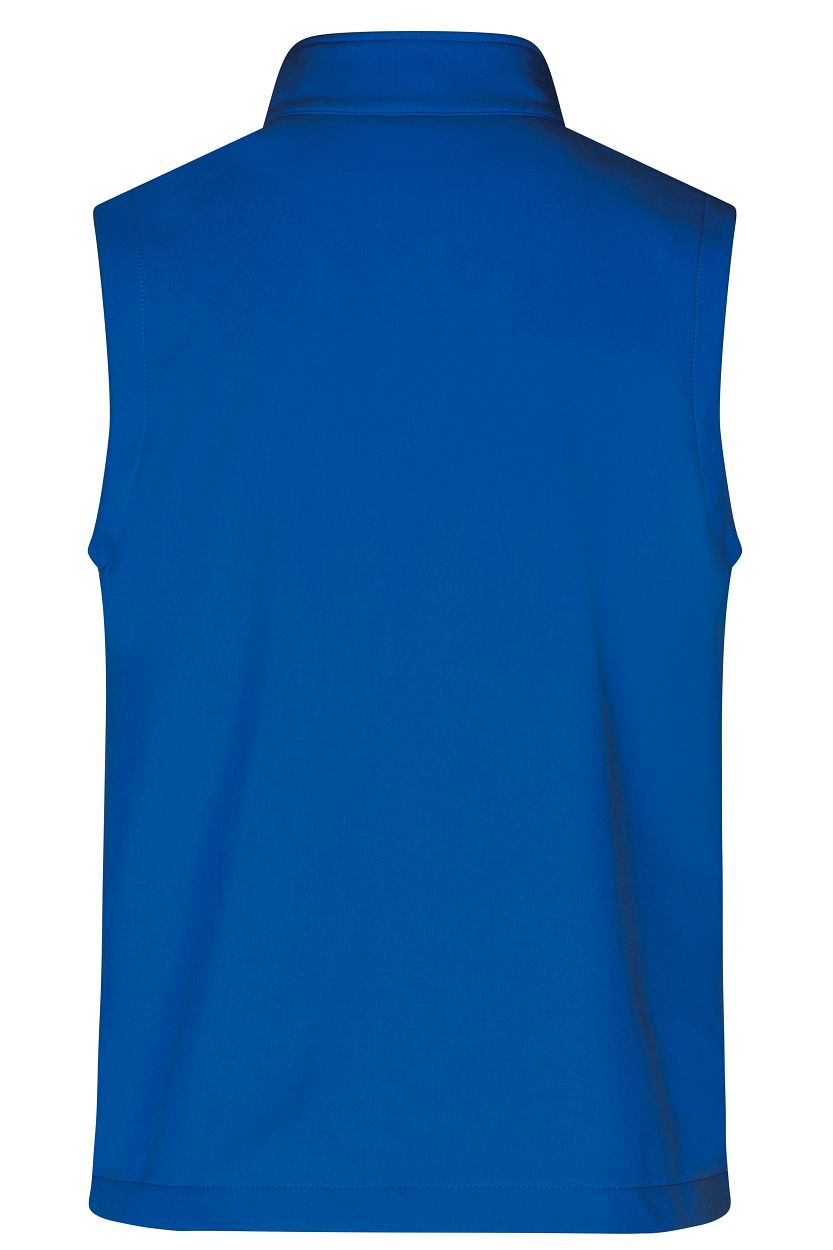 Men's Promo Softshell Vest "JN1128" in Nautic-Blue/Navy, Größe 3XL - Daiber