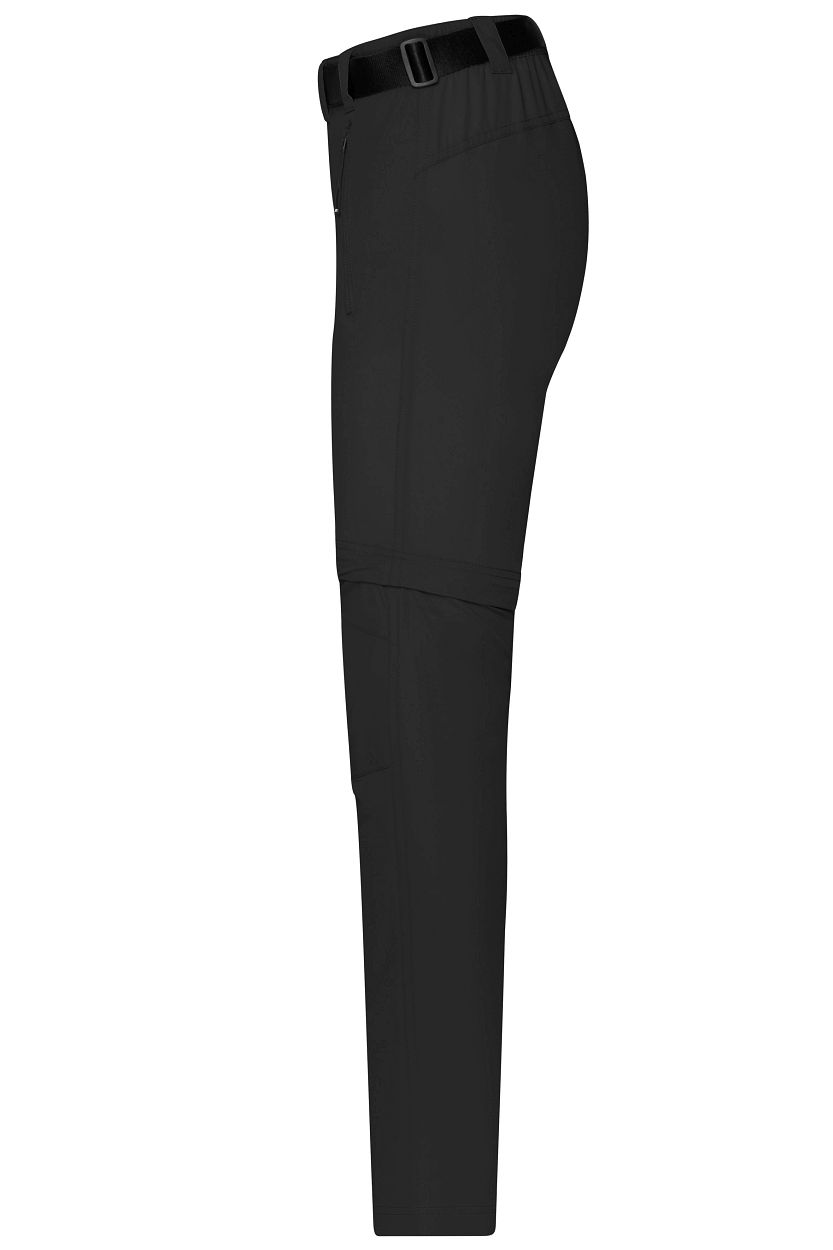 Ladies' Zip-Off Trekking Pants "JN1201" in Black, Größe 2XL - Daiber