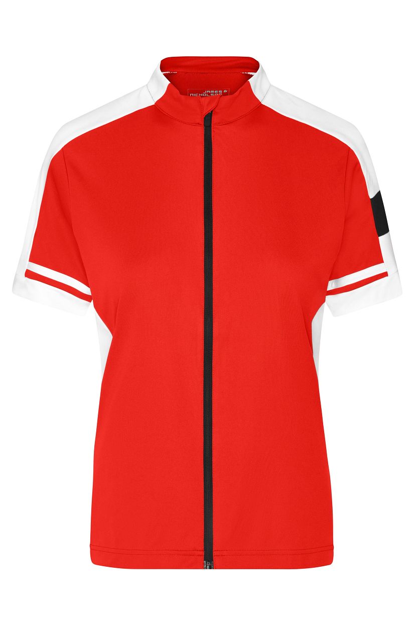 Ladies' Bike-T Full-Zip "JN453" in Red, Größe 2XL - Daiber