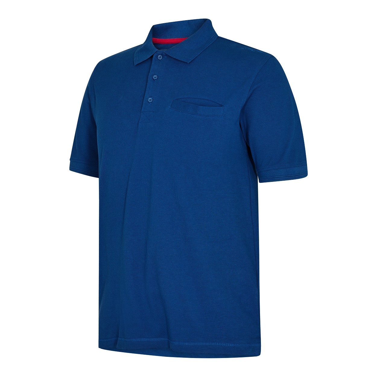 ENGEL Extend Poloshirt mit Brusttasche in Surfer Blue, Größe XS