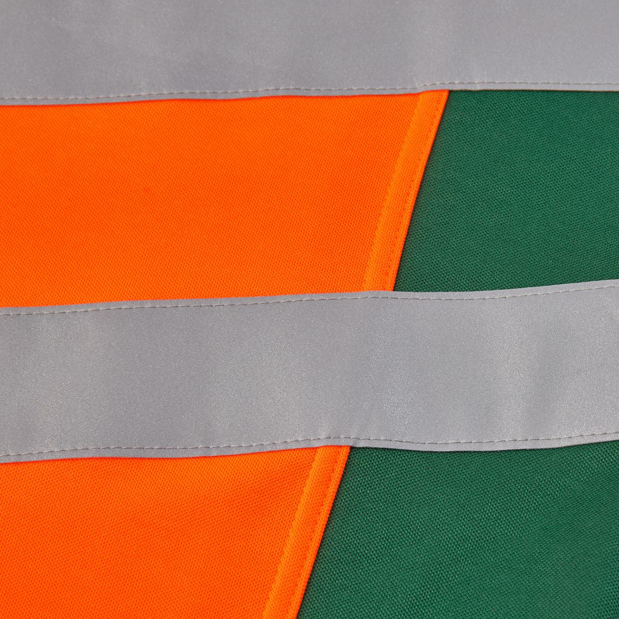 ENGEL Safety T-Shirt in Orange/Grün, Größe XS