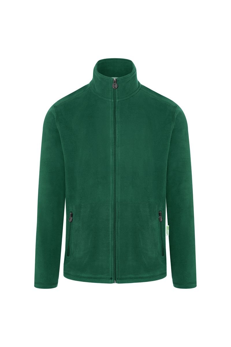 Herren Workwear Fleecejacke Warm-Up Größe XL in Waldgrün von Karlowsky