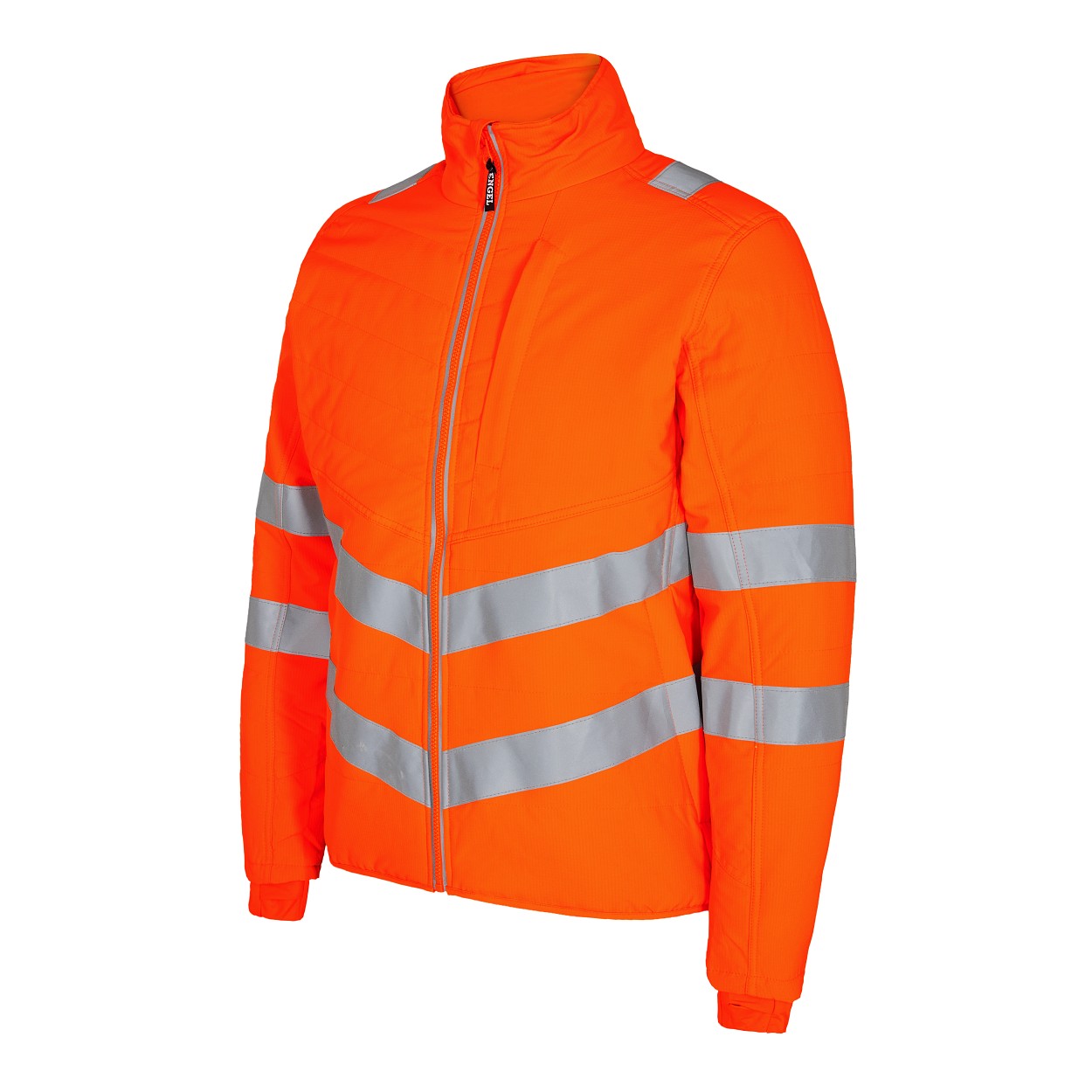 Safety Stepp-Jacke in Hi-vis Orange, Größe XS