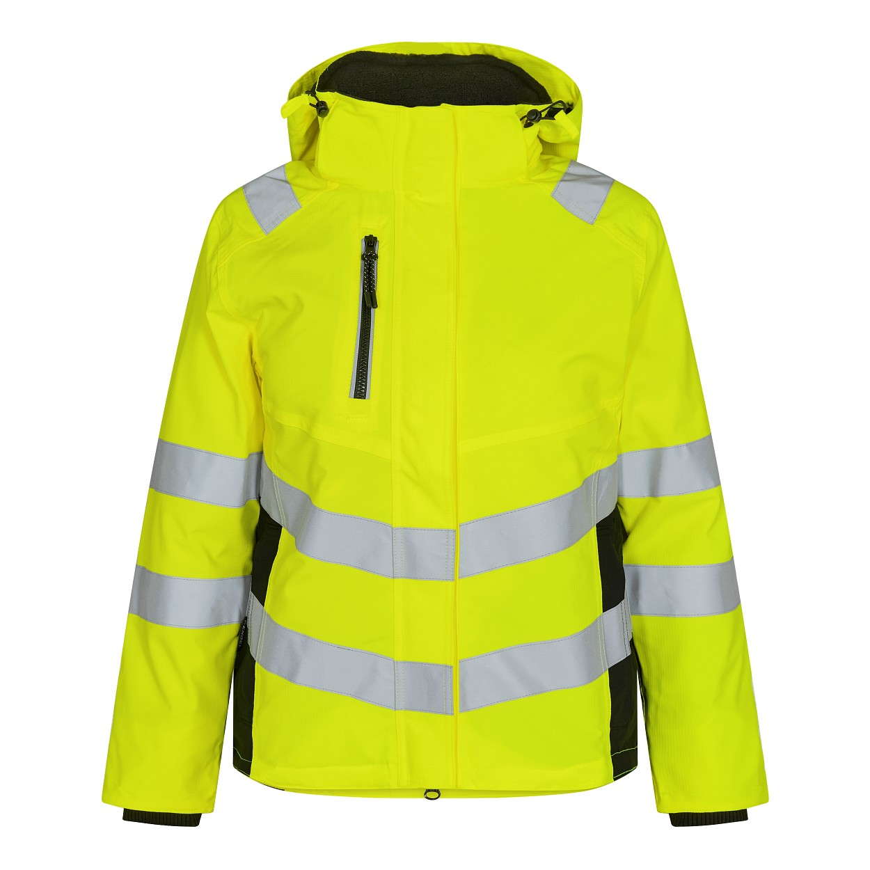 ENGEL Safety Damen Winterjacke in Gelb/Schwarz, Größe XS