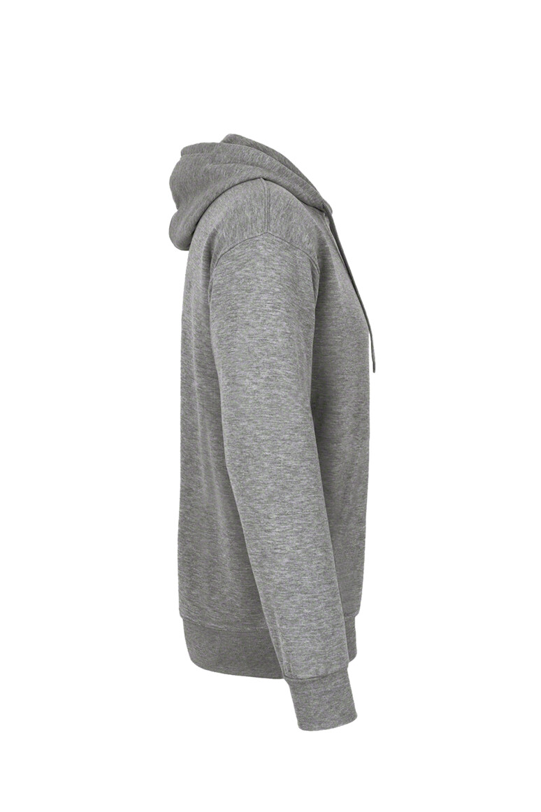 HAKRO 560 Kapuzen-Sweatshirt Bio-Baumwolle GOTS in Grau meliert, Größe 6XL