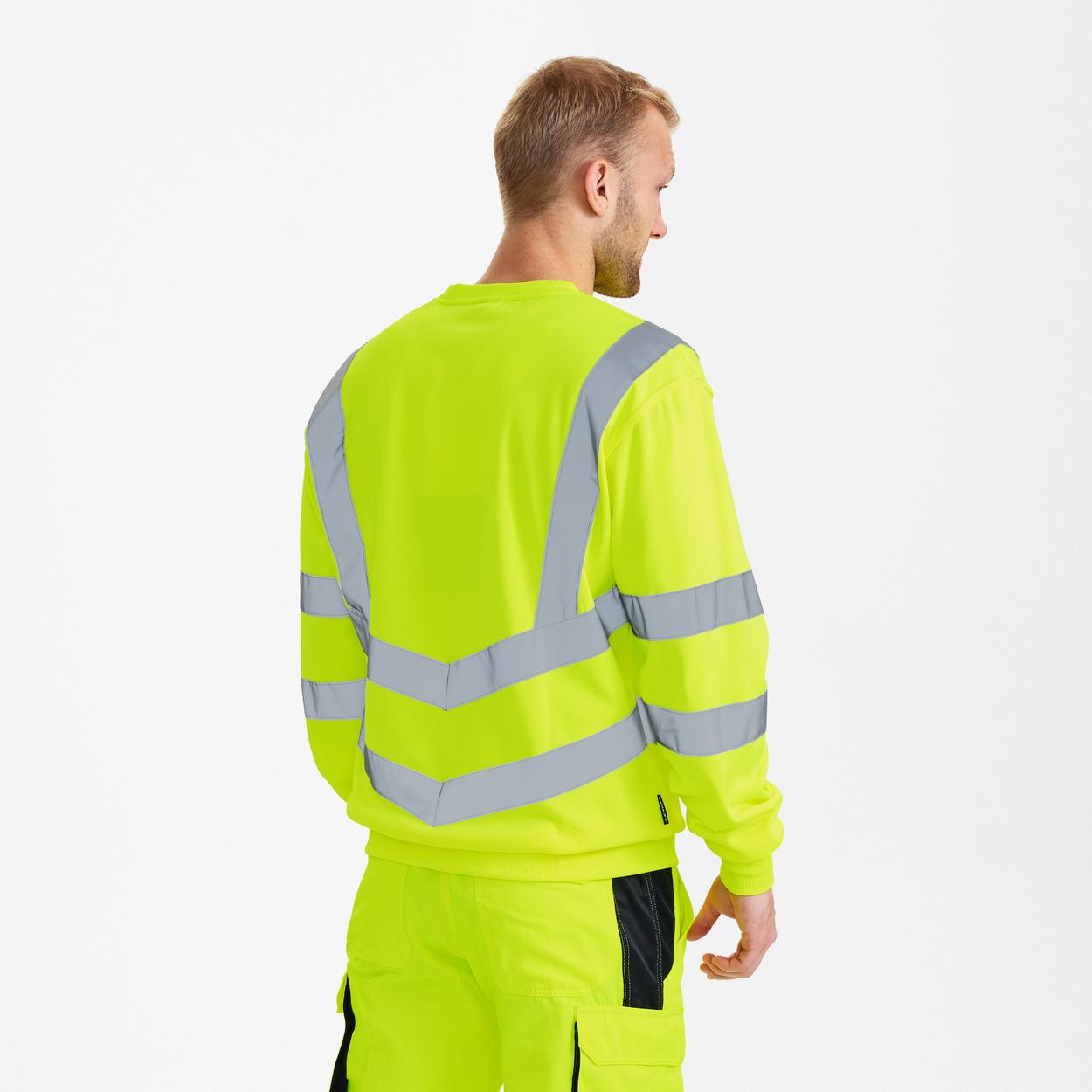 ENGEL Safety Sweatshirt in Gelb, Größe XS